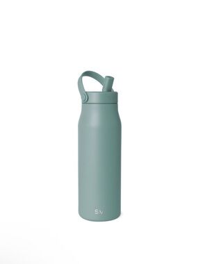 *Brand New* Simple Modern Stainless Steel Straw Bottle in Seafoam Green